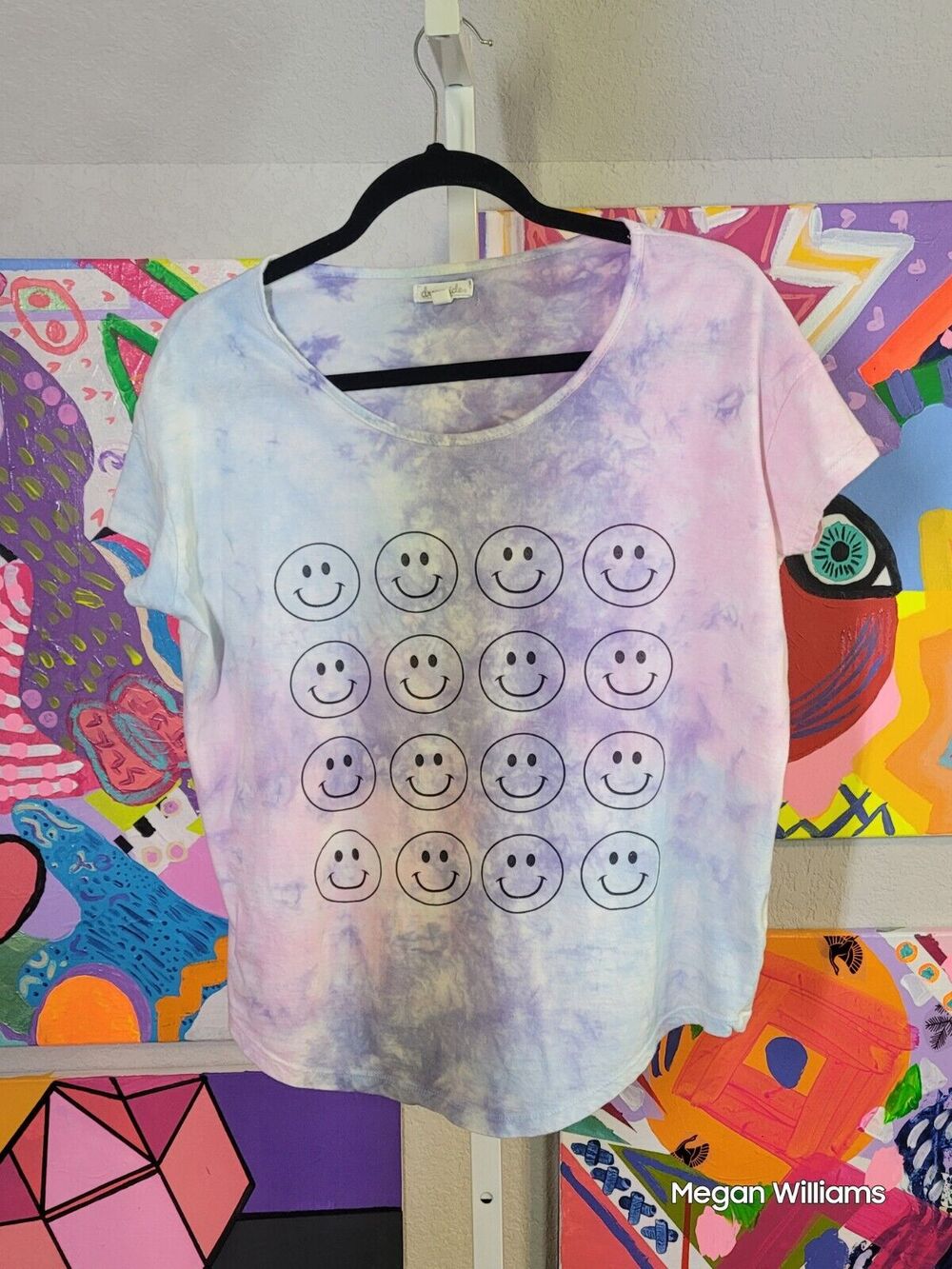 Dreamsicle Shirt Juniors Size Small Tie Dye